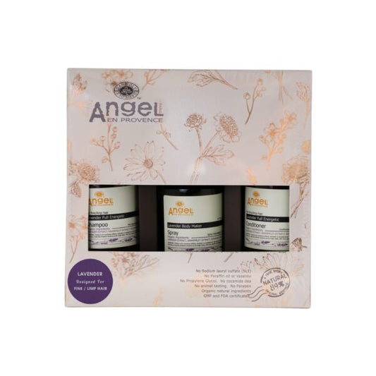 ANGEL Lavender Full Energetic Shampoo Conditioner Body Maker Pack