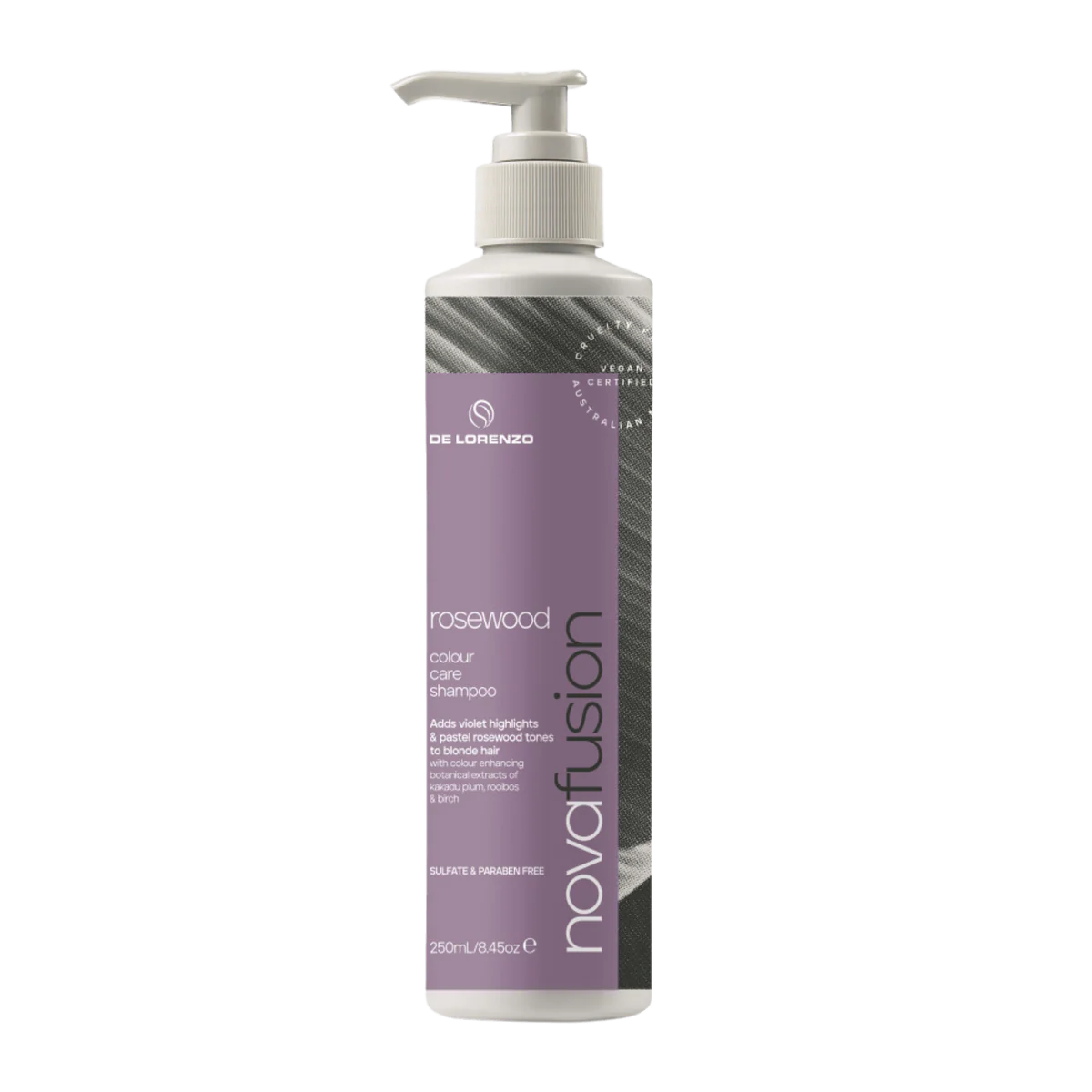 DE LORENZO Nova fusion Rosewood Colour Shampoo 250ml