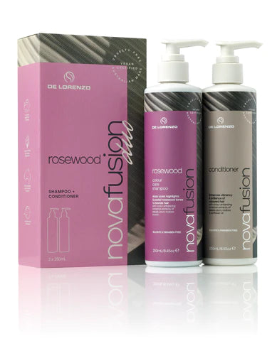 DE LORENZO Nova fusion Rosewood Shampoo Conditioner Duo