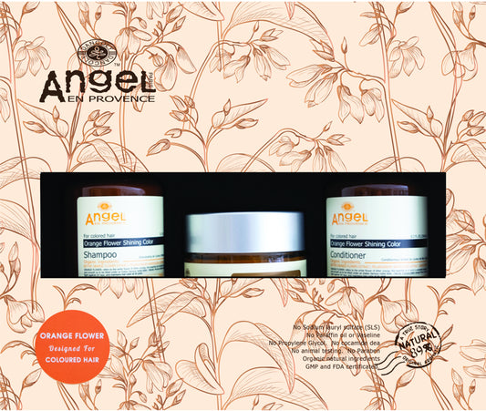 ANGEL Orange Flower Shampoo Conditioner Hydration Cream Pack