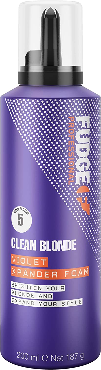 FUDGE Clean Blonde Violet Xpander Foam 200ml