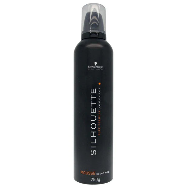 SCHWARZKOPF Silhouette Black Super Hold Mousse 250g