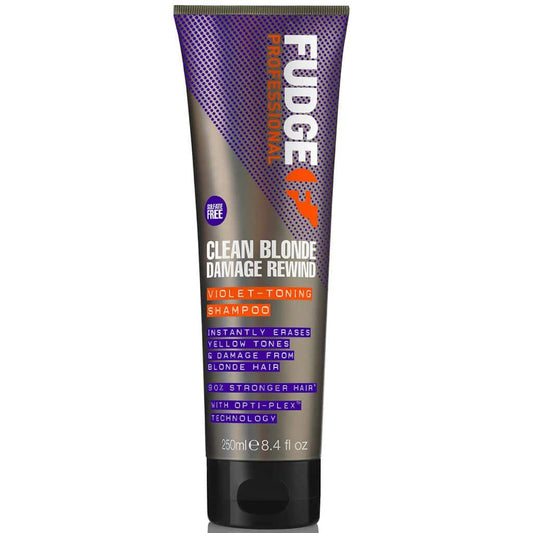 FUDGE Clean Blonde Damage Rewind Shampoo 250ml